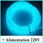 Kit Néon fil 220V Bleu clair Kit Néon fil 220V Bleu clair