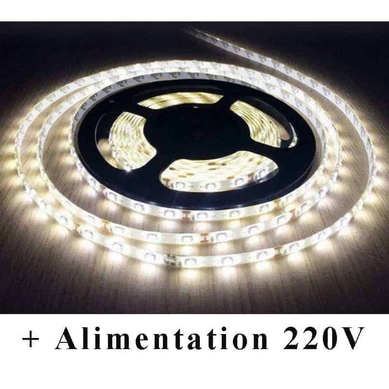 Kit Ruban LED 24V-230V Blanc Chaud Kit Ruban LED 24V-230V Blanc Chaud