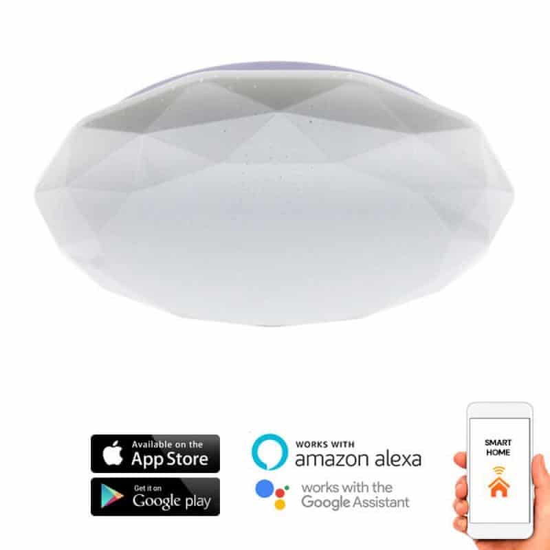 Plafonnier 24W Wifi 3000K-6000K Plafonnier 24W Wifi 3000K-6000K
