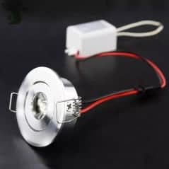 Mini Spot 3W Inox 12V-24V