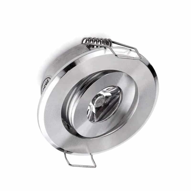 Spot éclairage LED 12V inox