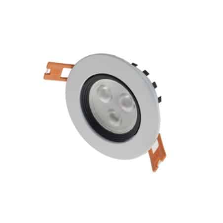 Spot orientable 3W blanc et noir