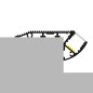 Profilé aluminium escalier Ruban LED 2m Profilé aluminium escalier Ruban LED 2m