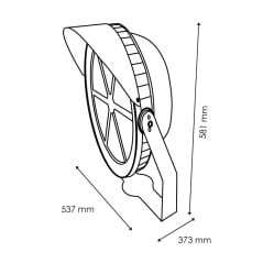 Projecteur LED 600W IP65