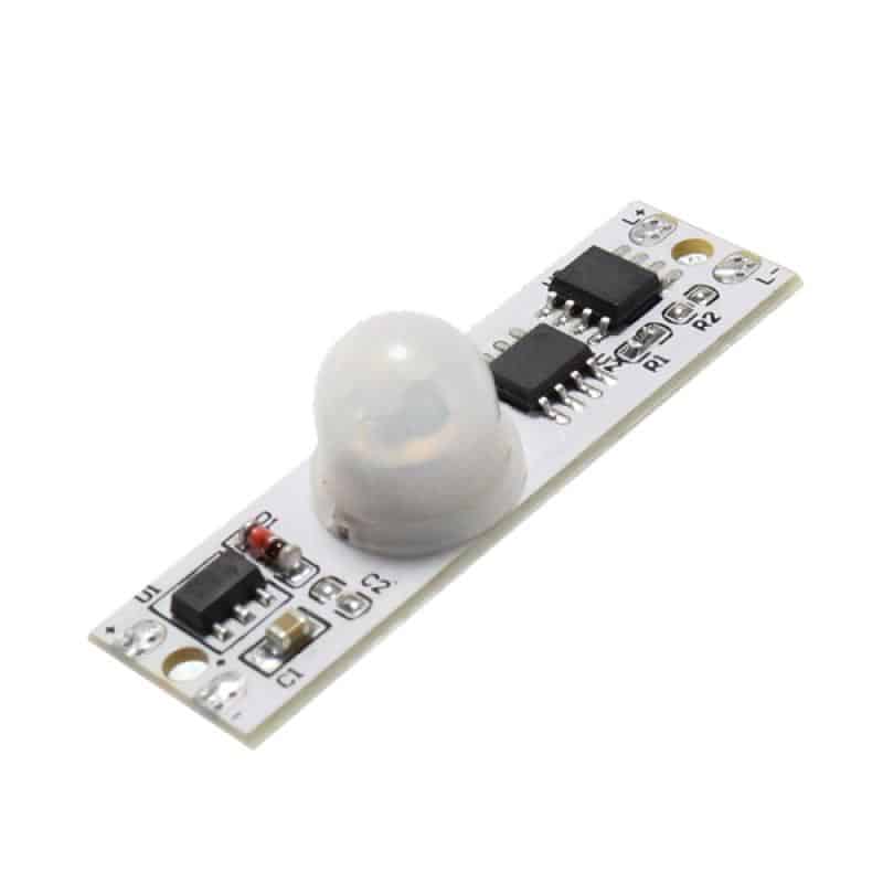 Détecteur de Mouvement PIR 120º pour Ruban LED 12/24V DC Connecteur Jack -  Ledkia