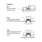 Spot RT2012 8W Dimmable IP65 CCT3000-6000K Spot RT2012 8W Dimmable IP65 CCT3000-6000K