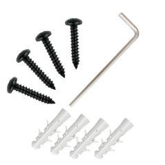 Potelet extérieur 50cm E27 IP44 noir