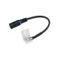 Connecteur Flexible Ruban LED 10mm DC Femelle Connecteur Flexible Ruban LED 10mm DC Femelle