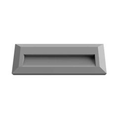 Spot escalier 3W IP65 Rectangulaire Gris