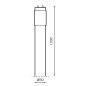 Tube LED T8 120cm 18W avec starter