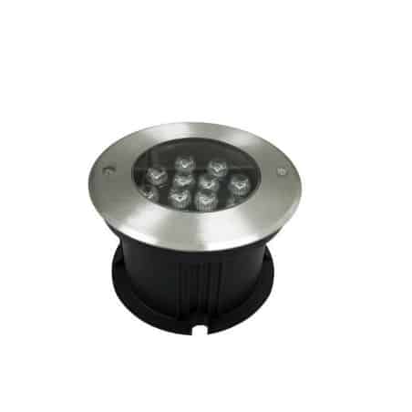 Spot led encastrable 12V abords de piscine blanc chaud DEC/SOL-28-12BC –