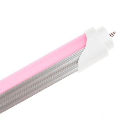 Tube LED T8 120cm 17W connexion 1 côté Rose