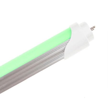 Tube LED T8 120cm 17W connexion 1 côté Vert