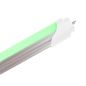 Tube LED T8 120cm 17W connexion 1 côté Vert