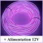 Kit Néon fil 12V Violet Kit Néon fil 12V Violet