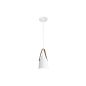 Lampe suspendue E27 Blanc