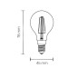 Ampoule E14 2W Filament