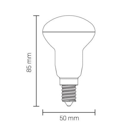 Ampoule E14 6W R50