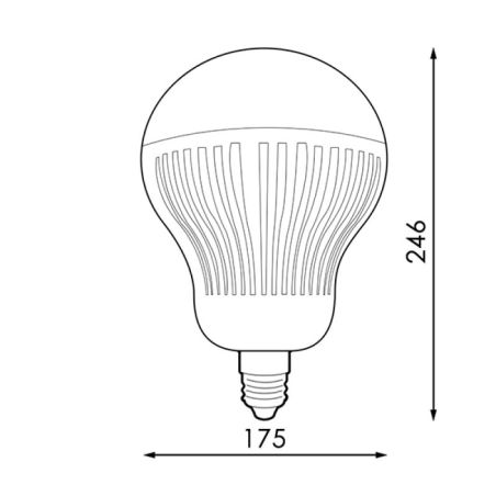 Ampoule industrielle E27 50W