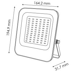 Projecteur LED 50W RGB IP65