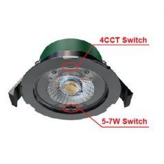 Spot encastrable 5-7W Dimmable IP65 CCT