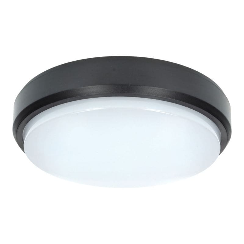 Plafonnier extérieur 12W IP54 Noir