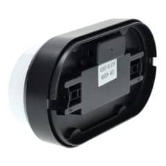 Plafonnier extérieur 12W IP54 ovale Noir