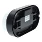 Plafonnier extérieur 15W IP54 ovale Noir Plafonnier extérieur 15W IP54 ovale Noir