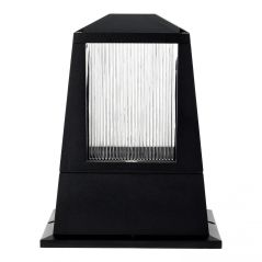 Borne lumineuse E27 IP54 Noir