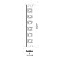 Ruban LED 24V Rouge 12W/m IP20 Ruban LED 24V Rouge 12W/m IP20