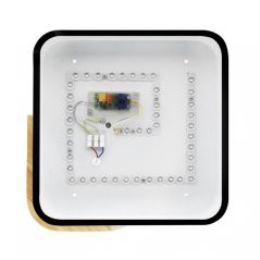Plafonnier 24W carré design CCT
