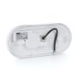 Plafonnier extérieur 12W IP54 ovale avec détecteur Plafonnier extérieur 12W IP54 ovale avec détecteur