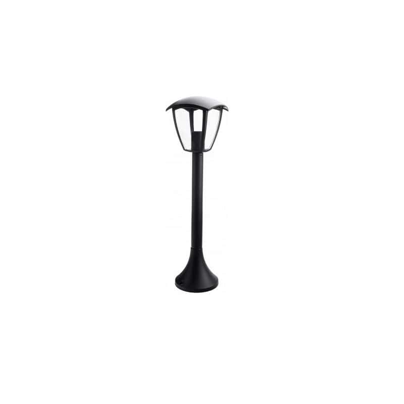 Potelet extérieur 60cm E27 IP44 Noir