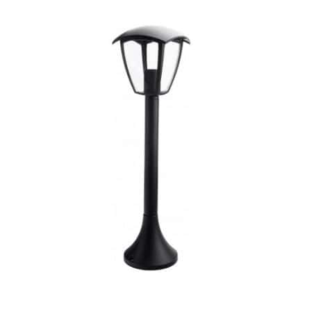 Potelet extérieur 60cm E27 IP44 Noir