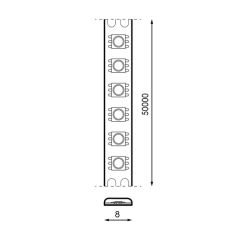 Ruban LED 24V Bleu