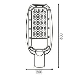 Eclairage public 200W IP65