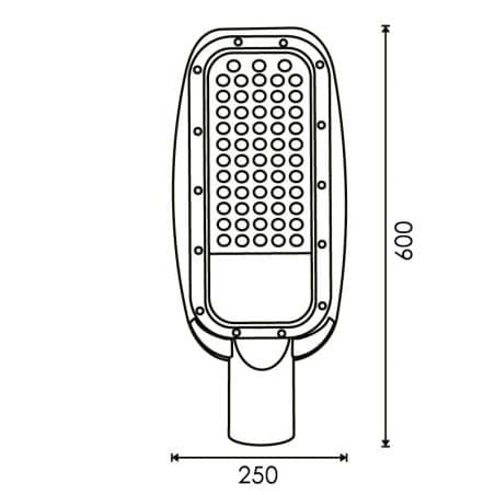 Eclairage public 200W IP65