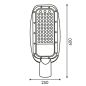 Eclairage public 200W IP65