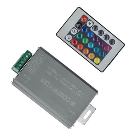 Contrôleur Ruban led RGB 12-24V Infrarouge