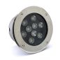 Spot encastrable extérieur 9W IP65