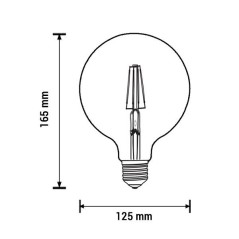 Ampoule E27 4W G125 Filament