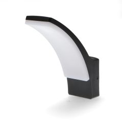Applique murale 12W CCT3000K-4000K-6000K IP54 Noir
