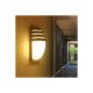 Applique murale extérieur courbée IP54 Blanche Applique murale extérieur courbée IP54 Blanche