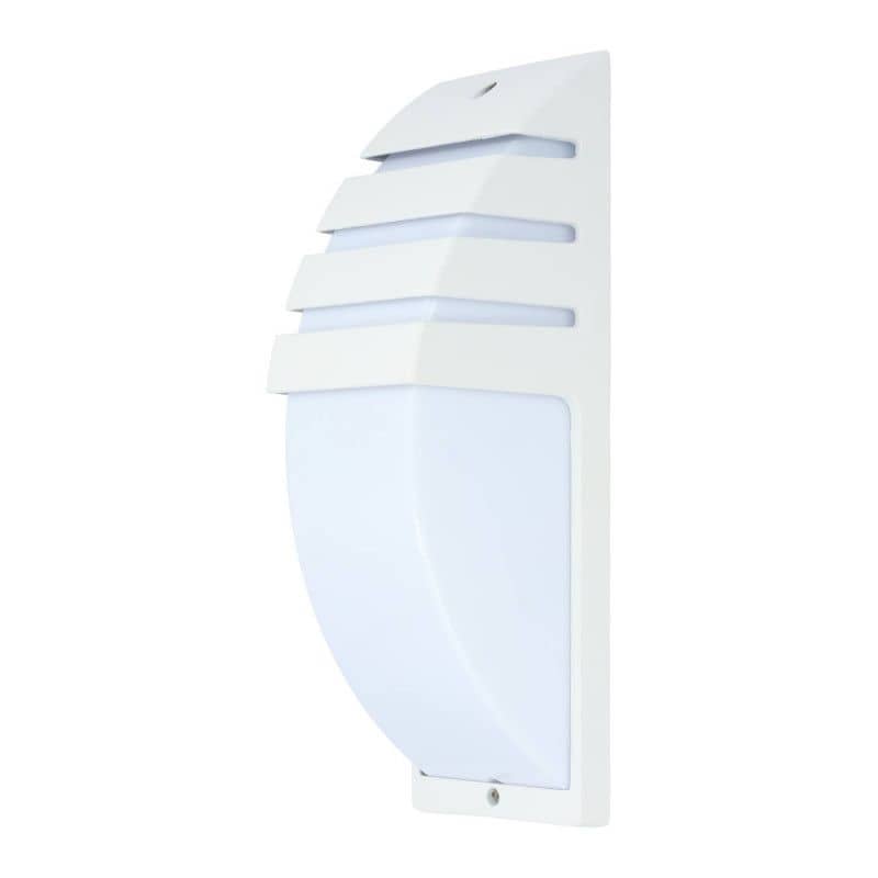 Applique murale extérieur courbée IP54 Blanche Applique murale extérieur courbée IP54 Blanche
