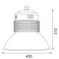Cloche Industrielle 200W OSRAM IP44 Cloche Industrielle 200W OSRAM IP44