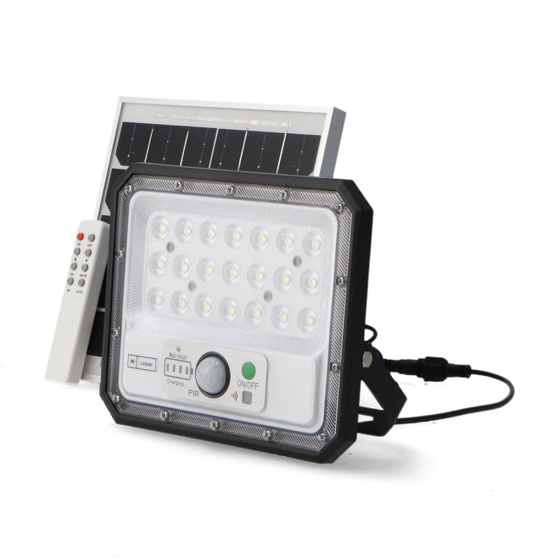 Projecteur solaire 50W avec détecteur IP65 Projecteur solaire 50W avec détecteur IP65