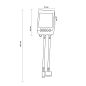 Contrôleur Ruban led 12V-24W RGB+CCT Contrôleur Ruban led 12V-24W RGB+CCT