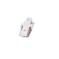 Connecteur droit Rail monophasé blanc Connecteur droit Rail monophasé blanc