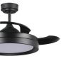 Ventilateur Plafond 36W Noir CCT6000K-4000K-3000K Ventilateur Plafond 36W Noir CCT6000K-4000K-3000K