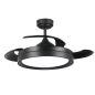 Ventilateur Plafond 36W Noir CCT6000K-4000K-3000K Ventilateur Plafond 36W Noir CCT6000K-4000K-3000K